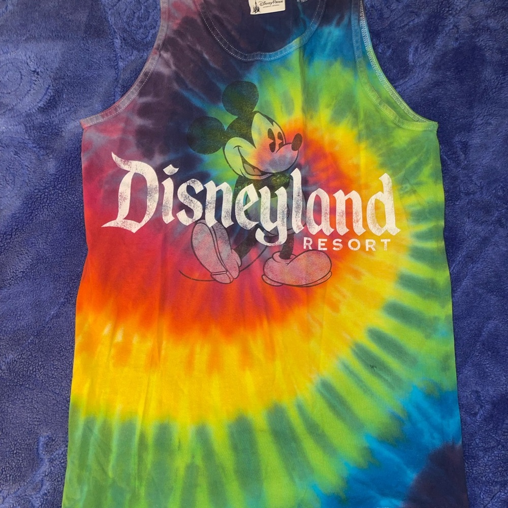 Disneyland Tie-Dye Tank Top